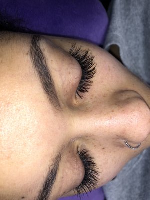 Classic Set of Eyelash Extensions