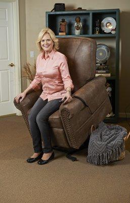 We carry an entire line of Golden Lift Chairs. The most comfortable chair you'll ever own!