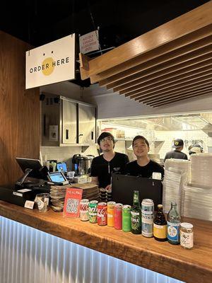 Friendly, helpful staff.  Thanks guys!!   Meet HESOL and DANNY.