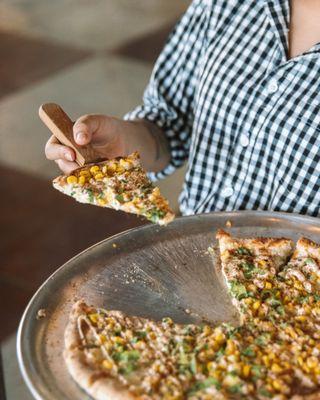 Delucca Gaucho Pizza & Wine, Mexican Elote Pizza