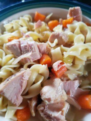 Homemade Chicken noodle soup