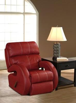 Jeff Jones has the most unique furniture. Check out this comfortable recliner available is 30 fabrics