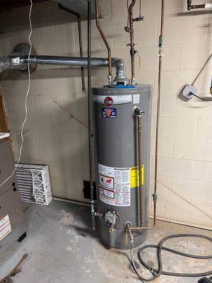 Replacement Tank Type Water Heater