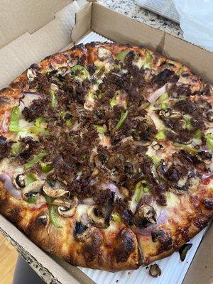 Philly Steak Pizza