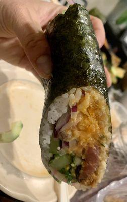 Regular Sushi Burrito.  So good