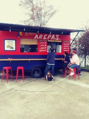 Arepas Menu