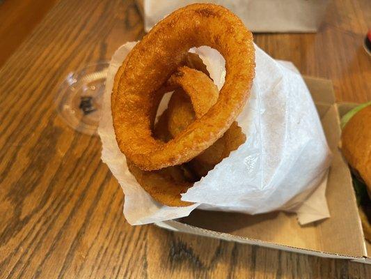 huge onion rings