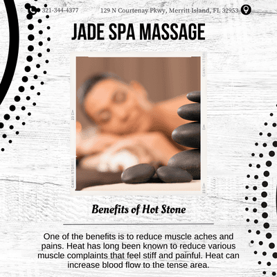 Jade Spa Massage
 129 N Courtenay Pkwy, Merritt Island, FL 32953
 Call us at 321-344-4377