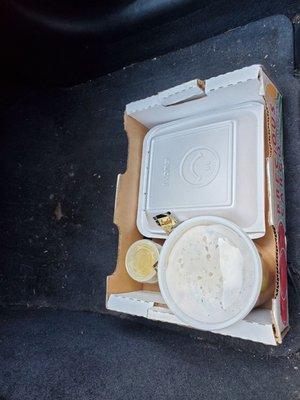 To go box