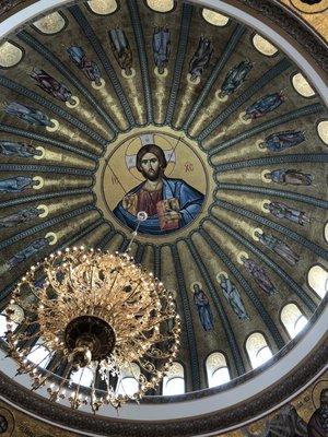 Ceiling of the cathedral