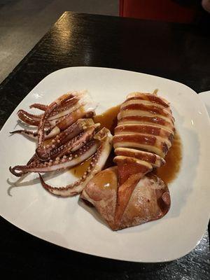 Grilled Squid appetizer