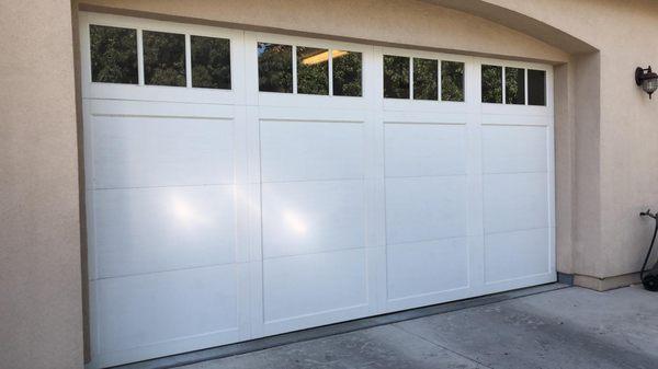 Long panel Garage door