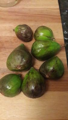 Green figs from the Fig lady