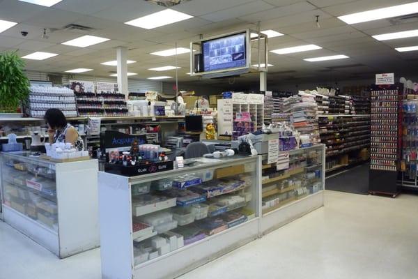 large selection of nail and beauty supplies