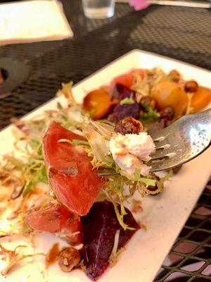 Delicious roasted beets