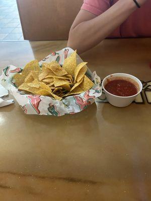 Chips and Salsa. A staple to Mexican restaurants. It is phenomenal at this location. 10/10 Five Stars.