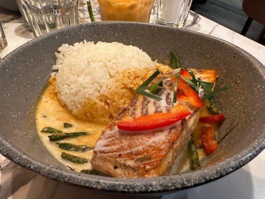 Salmon Panang Curry