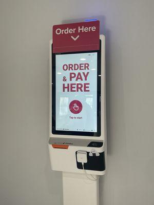 Ordering kiosk