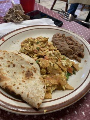 Migas a la mexicana