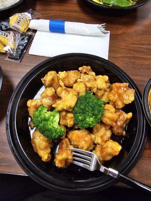 General Tsao chicken