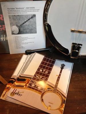 We are A Huber banjo dealer, only one north of Virginia Folks