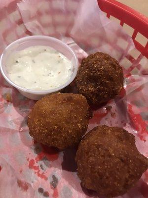 Hush A1. Hushpuppies what's left of them