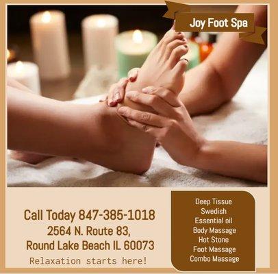 The underlying theory behind reflexology is that there are certain points 
or "reflex areas" on the feet and hands that are c...