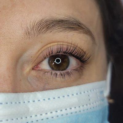 Enhance your natural lashes with a Keratin Lash Lift & Tint.