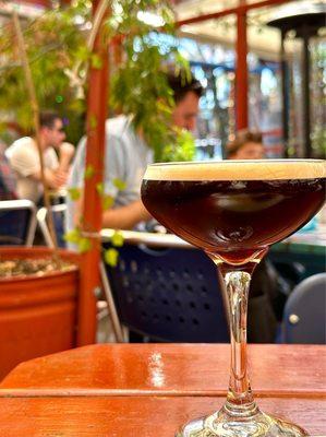 Black and Blue Espresso Martini