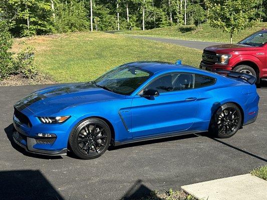 2020 GT350 in my driveway.