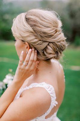 bridal hair trial