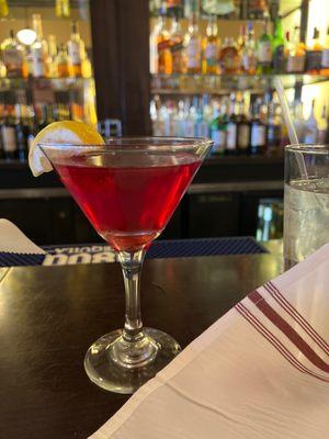 Pomegranate martini