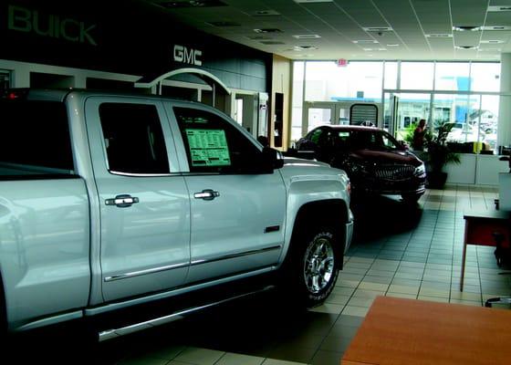 Remodeled Buick-GMC showroom