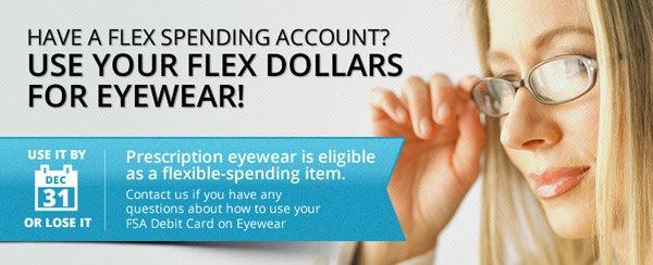 Reminder to use your FSA dollars before they expire!