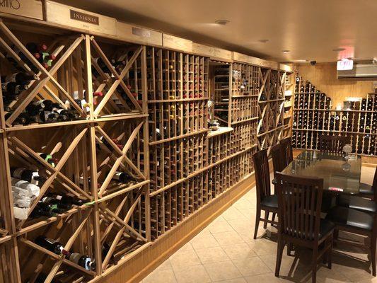 Amazing wine cellar