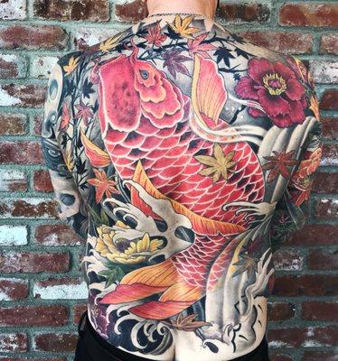 Finished Backpiece (for now) by Jennifer....