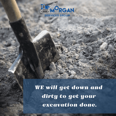 Getting down and dirty for over 20 years! When you are in need of professional excavation services, look no further than Morgan Services!