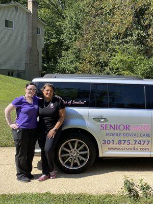 I had to capture these women because their mission for helping seniors is so important.