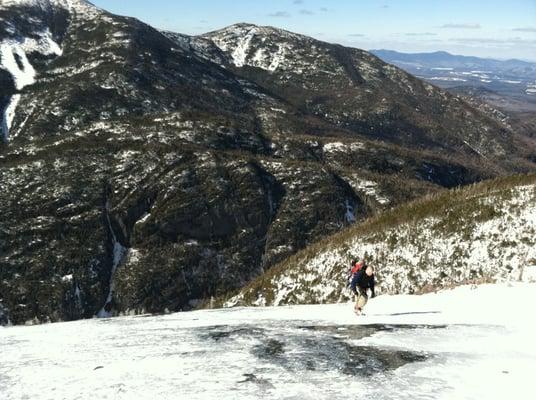 Making good use of my Ice Axes, Crampons, and Mountaineering boots from The Mountaineer