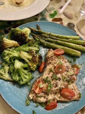 Sautéed swordfish special