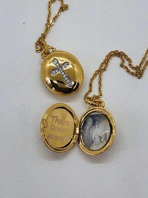 Engraved locket