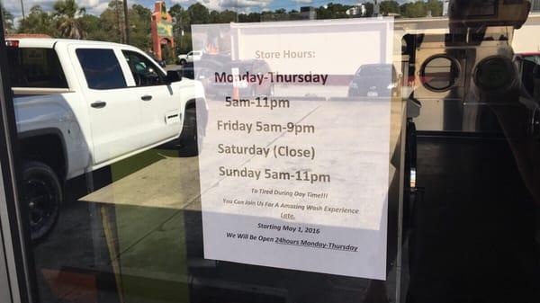 Closed on Saturdays now when I have wet laundry to dry fml...