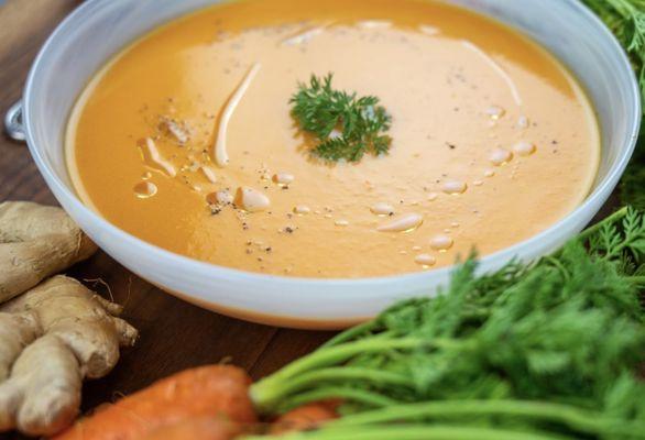 Carrot-Ginger w/ Coconut Milk