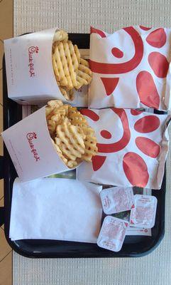 Two #1 Chick-Fil-A Chicken Sandwich Meals