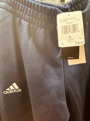 Brand new Adidas sweat pants retail for $50, I copped for $5!!