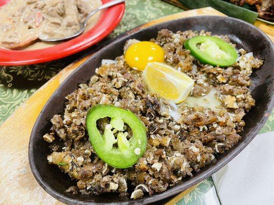 Sizzling sisig