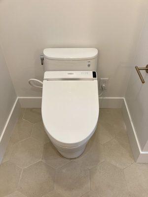 New toilet