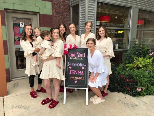 Hair & Makeup for Beautiful Ladies!   We are so honored to have been a part of this special bride's wedding day