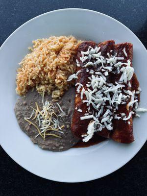 Enchilada platter