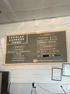 Their menu